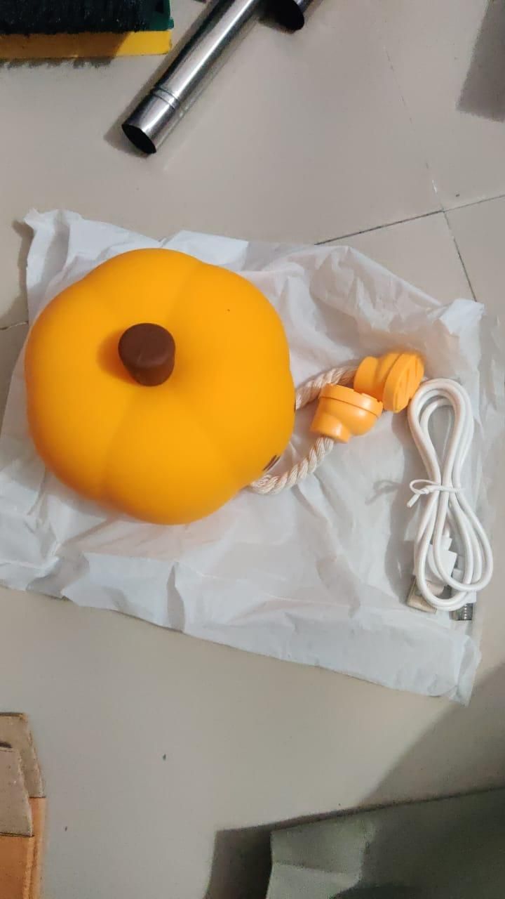 Pumpkin Silicone Lamp